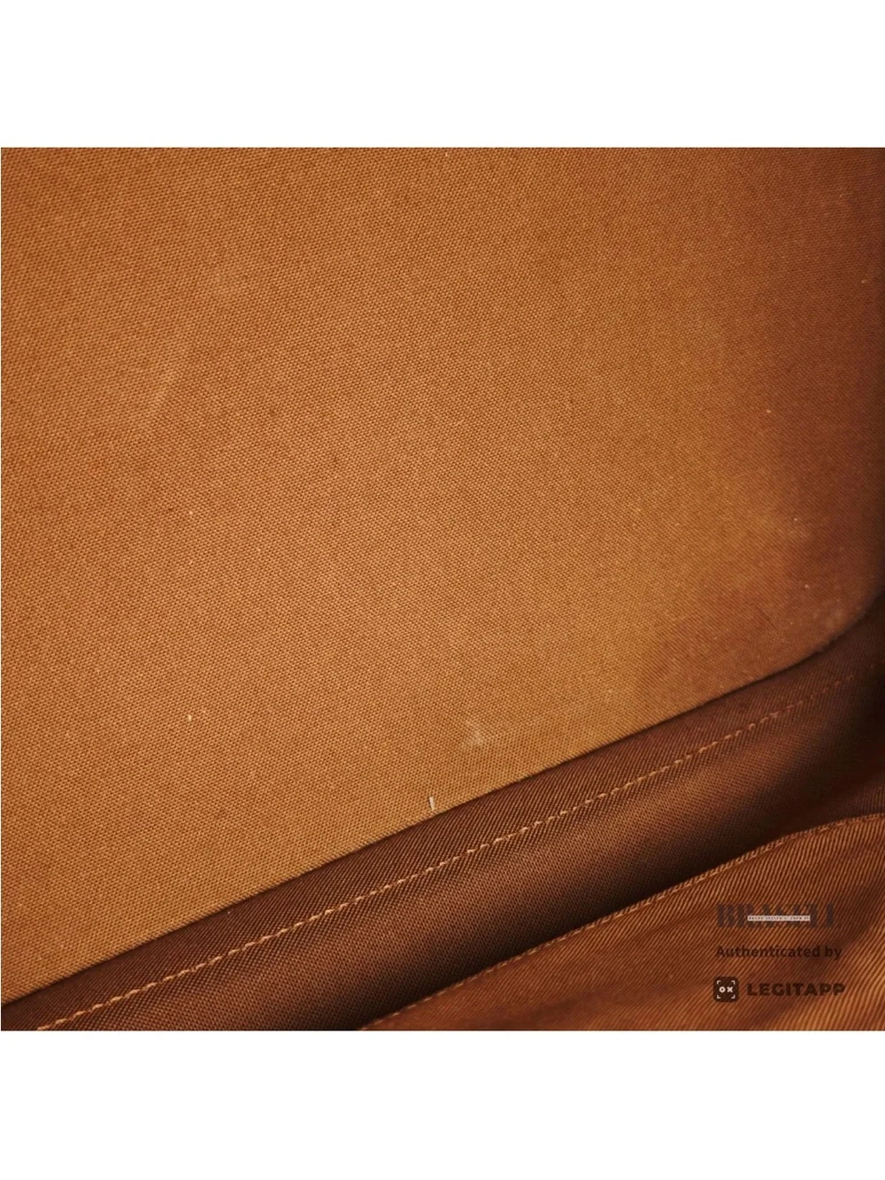 Louis Vuitton Brown Monogram Leather Travel Holdall Cruiser 40